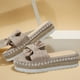 thumbnail image 3 of Sandalias Informales Sin Cordones para Mujer  Bohemias Con Lazo Cuñas Plataforma Antideslizantes Interiores Y Exteriores, 3 of 7
