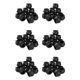 thumbnail image 1 of 72 Piezas de Mini Caldero Negro con Asa, Mini Caldero de para Halloween, Recipiente para Dulces para Halloween, 1 of 5