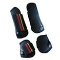 thumbnail image 1 of S SERENABLE 4 Pieces Horse Tendon Boots Wraps for Cross Country Riding Sessions Training Black, 1 of 9