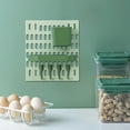 thumbnail image 6 of No Hole Wall Shelves, Household Hanging Basket, Dormitory Kitchen Storage, Green PET Material, Multifunctional, Easy to View, Easy Installation with Hooks, 6 of 6