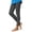Dark Gray, variant on Annhoo Yoga Pants for Women Solid Color Lace Trim High Waist Stretchy Slim Leggings Soft Workout Casual Bottoms