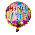 thumbnail image 1 of (Modelo Popular) Feliz Cumpleaños 18 Pulgadas Celebración Globos De Helio De Papel De Aluminio Redondo Para Fiesta De Para Niños, 1 of 4