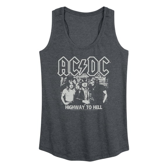 AC/DC - Hellway - Women's Racerback Graphic Tank