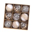 thumbnail image 2 of 9 bolas navideñas decorativas para árbol de Navidad, surtido Estilo B, 2 of 9