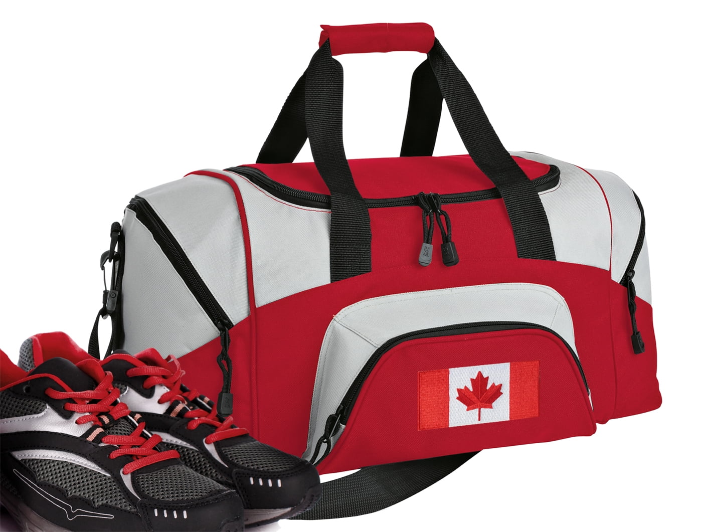 Small Canadian Flag Duffle or Small Canada Flag Gym Bag