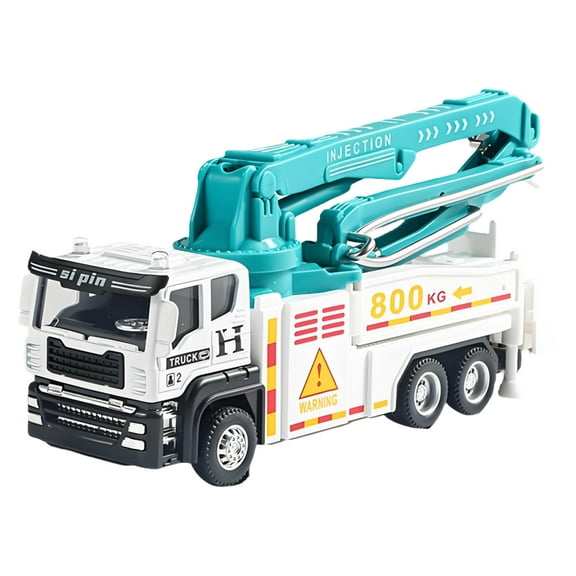 BESTSKY Toy Cars,Concrete Pump Trucks Toy Cars for Toddlers 1-3,Inertia Travel Toy Trucks,Style1
