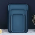 thumbnail image 1 of cpengpj Rectangular Tray Large Medium And Small Sets Of Three Household Plates To Put Tea Cups Dinner Plates To Put Snacks Plates, 1 of 5