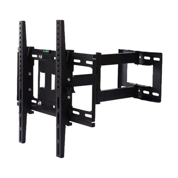 Soporte de pared para TV, soporte de expansión para soporte de TV, 6 brazos, fácil instalación, rotación de extensión de inclinación de 15 degree, , para para 26 a 55 pulgadas negro