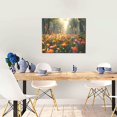 thumbnail image 5 of Picia Butterflies In Flower Field Pattern Decorative Picture – Unique Wall Art, Modern Canvas Print for Trendy Interiors (Horizontal), 5 of 6