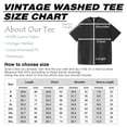thumbnail image 7 of TOPTIE Oversized T Shirt Cotton Vintage Washed Tee Loose Fit Unisex Tops Drop Shoulder-Light Gray-XL, 7 of 7