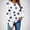 *White, variant on ClodeEU Women's Floral Print Long Sleeve Sweatshirts ,Casual Crew Neck Loose Going Out Pullover Tops White,Womens Plus XXL