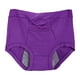 thumbnail image 2 of Gibobby Braguitas Slim Fit Pantalones fisiológicos antifugas de cintura alta con bolsillo menstrual para mujer(Morado， XXL), 2 of 5