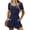 CO47_Navy, variant on Lumtrix Womens Summer Short Sleeve Romper Casual Short Sleeve Baggy Shorts Jumper Jumpsuit 2026 Gray 2XL