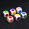 thumbnail image 4 of Dados acrílicos de 6 caras de 20 piezas, dados para jugar juegos como educación matemática, 4 of 5