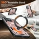 thumbnail image 2 of Diseñado para Funda Magnética para iPhone 13 Pro, Compatible con Magsafe, Resistente a Caídas de 10 pies, Resistente, con Soporte de Anillo Giratorio 360, Resistente, a Prueba de Golpes, 2 of 7