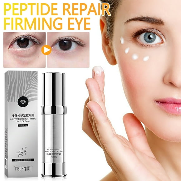 Jienlioq Anti-Wrinkle Eye Serum Instant Lift Firming Anti-Aging Cream Reduces Dark Spots & Tightens Pores Youthful Glow Eye Treatment 20G