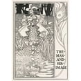 thumbnail image 3 of Percy J. Billinghurst 11x14 Black Modern Framed Museum Art Print Titled - The Man and His Image (1900), 3 of 5