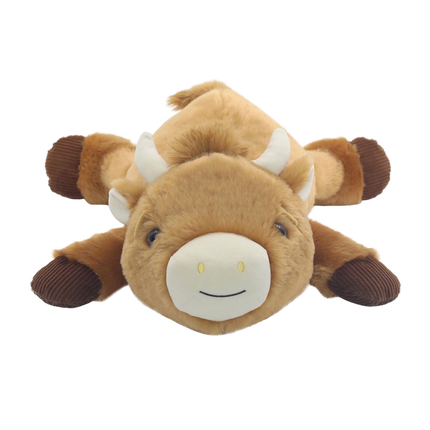 Way to Celebrate Floppy Brown Cow Plush - Large