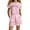 Pink&&100, variant on CONROSES Toddler Girls Outfits Letter Graphic Y2K Short Sleeve T Shirts Shorts Set for Kids, Sizes 5-6 Years