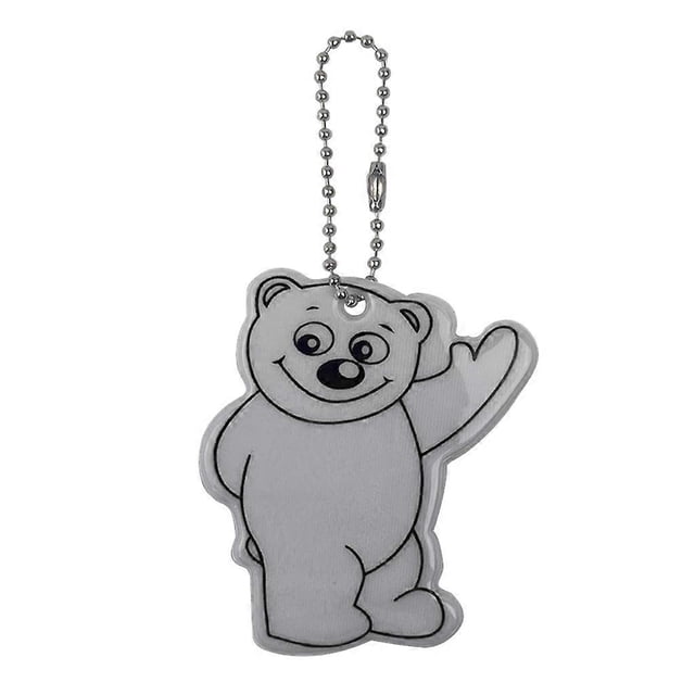 Safe Reflective Keychain for Bag Backpack Pendant Strip Ornaments Reflectors