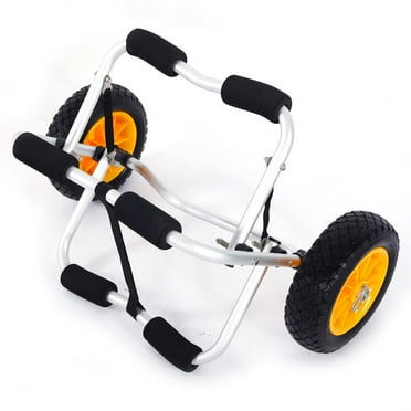 Ktaxon 1.5MM Aluminum Alloy Transport Kayak Canoe Boat Carrier Trolley Trailer Hand Sack Cart