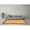thumbnail image 3 of Ahgly Company Indoor Rectangle Abstract Brown Modern Area Rugs, 7' x 10', 3 of 4