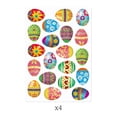 thumbnail image 5 of Imanes de refrigerador de Pascua Huevos de colores Imanes de garaje Pegatinas magnéticas para refrigerador para la cocina del automóvil de las vacaciones de primavera - 4 piezas, 5 of 5