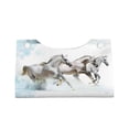 thumbnail image 3 of Picia Running White Horses Pattern Long Tissue Box Cover,PVC Leather Triangle Holder,Tissue Box Holder with Magnetic Bottom,Facial Paper Organizer Dispenser-7.9"X4.9"X4.5", 3 of 9