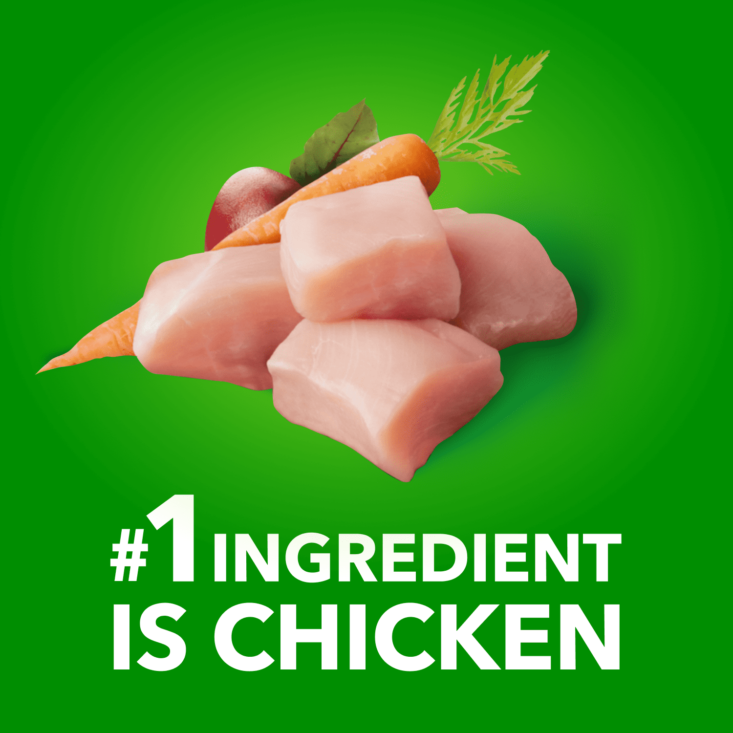 Nourriture humide pour chiens adultes Iams Proactive Health avec poulet et riz entier, hachis classique