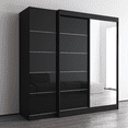 thumbnail image 2 of Aria 2D-EX Wardrobe with 1 Mirror, 2 of 6