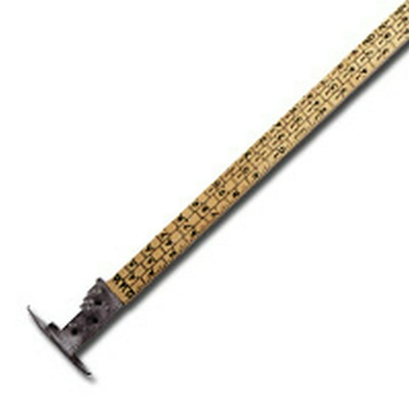 Conway Cleveland Lumber/Board 4-Line Rule, Shaft 1" x 36" long