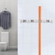 thumbnail image 1 of Soporte de Escobas Montadas en la Pared, 4 Rejillas 5 Ganchos Con Estante de Trapeador de Acero Resistente inoxidable Al Desgastes 304, Párrafo de Baño de Baña, 1 of 7