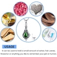 thumbnail image 6 of Urn Necklace for Ashes 925 Sterling Silver with May Birthstone Cremation Jewelry Keepsake Ashes Pendant Necklace Memorial Jewelry for Women Loved One, 6 of 10