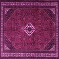 thumbnail image 1 of Ahgly Company Indoor Square Persian Pink Traditional Area Rugs, 7' Square, 1 of 4