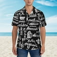 thumbnail image 4 of Fotbe Pasta Bacon Hawaiian Shirt For Men Unisex Summer Beach Casual Short Sleeve Cotton Linen Button Down Shirts-Medium, 4 of 9