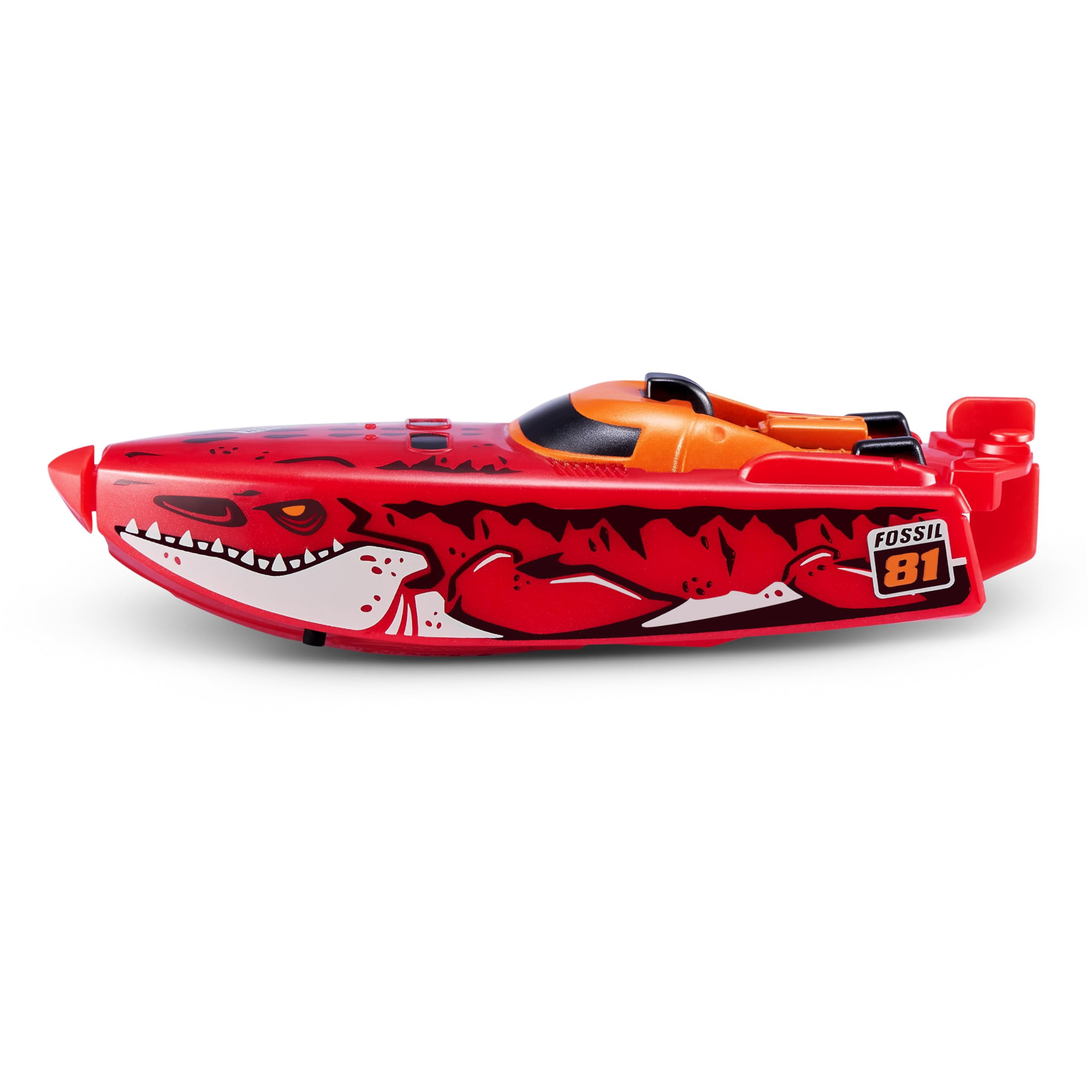 Robo Alive Robo Boats, White Shark & Dino Shark Boat, 2 Pack, by ZURU Water Activated Boat Toy, (Exclusive)