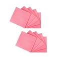 thumbnail image 4 of Paquete de 10 paños de limpieza de microfibra reutilizables, multiusos, absorbentes y suaves para cocina. Rosa, 4 of 9