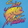 thumbnail image 3 of CafePress - Size Matters Women's Classic T Shirt - Women's Traditional Fit Dark T-Shirt, 3 of 4