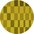 thumbnail image 1 of Ahgly Company Machine Washable Indoor Round Transitional Dark Bisque Brown Area Rugs, 5' Round, 1 of 7