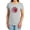 Athletic Heather, variant on Game of Thrones Targaryen Burst Sigil Women's T Shirt, Targaryen Burst Sigil, Small