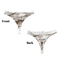 thumbnail image 3 of Balery Woodland Forest With Deers Tangas de Algodón para Mujer con Estampado – Ropa Interior Sexy, Transpirable, G-string-3X-Large, 3 of 6