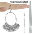 thumbnail image 1 of EIMELI A-Z Sizer Ring Mandrel Diameters Finger Sizing Gauge Measure Stick Standard Rings Kit, 1 of 6