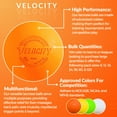 thumbnail image 5 of Velocity Lacrosse Balls – 18 Pack – Official Size, NFHS & College Approved – Orange, 5 of 7
