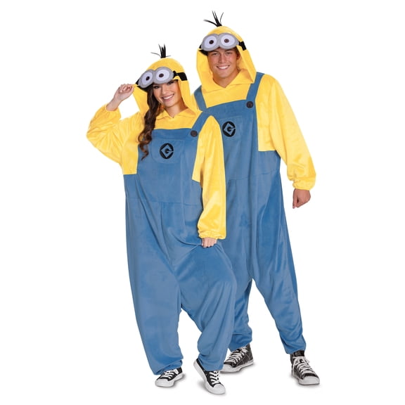 NBC Universal Despicable Me Minion Halloween Costume for Adults, Mens Size S (28/30), by Disguise