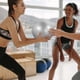thumbnail image 4 of Pelota de Yoga y Pilates de Pvc de 25 Cm - Pelota de Ejercicio Antideslizante para Fitness, Entrenamiento de Core y Gimnasia - Ideal para Mujeres, Niños y Embarazadas - Azul, 4 of 6