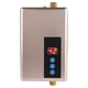 thumbnail image 5 of Calentador de agua eléctrico instantáneo de 220 V y 5,5 kW, sin tanque, para ducha, cocina, color dorado, 5 of 11