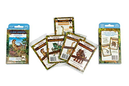 Dinosaur Trading Card Album Collectors Starter Kit The Beginning of Dino Collector Cards Clade-Gravim 