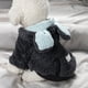 thumbnail image 1 of Abrigo para perros Abrigo de plumas de dos patas para mascotas pequeñas | Chaleco acolchado y cálido | Tela impermeable antiviento | Cierre de cremallera | Blanco, Gris | Tallas de S M L | Ropa de, 1 of 6