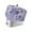 Purple, variant on Purple Floral Toaster Cover 4 Slice, Vintage Botanical Gradient Pastel Painting Dustproof Bread Machine Oven Cover with Storage Pockets, Fits Most Kitchen Toasters Protector