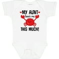 thumbnail image 3 of Inktastic My Aunt Loves Me Nephew Boys or Girls Baby Bodysuit, 3 of 5